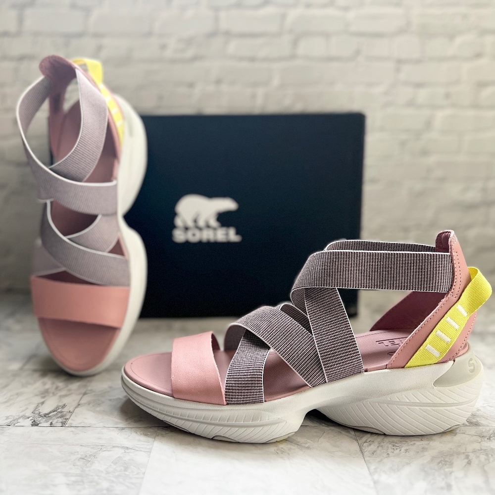 New SOREL Explorer Blitz Strappy Sandal